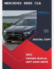 MERCEDES BENZ CLA 2021 OWNERS MANUAL